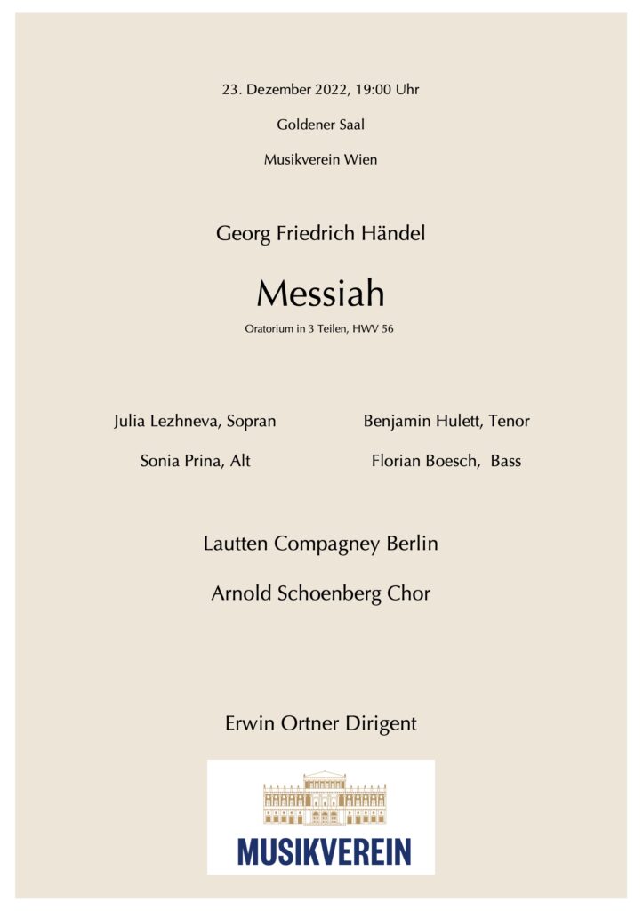 Messias ASC Musikverein 2022